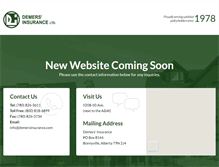 Tablet Screenshot of demersinsurance.com